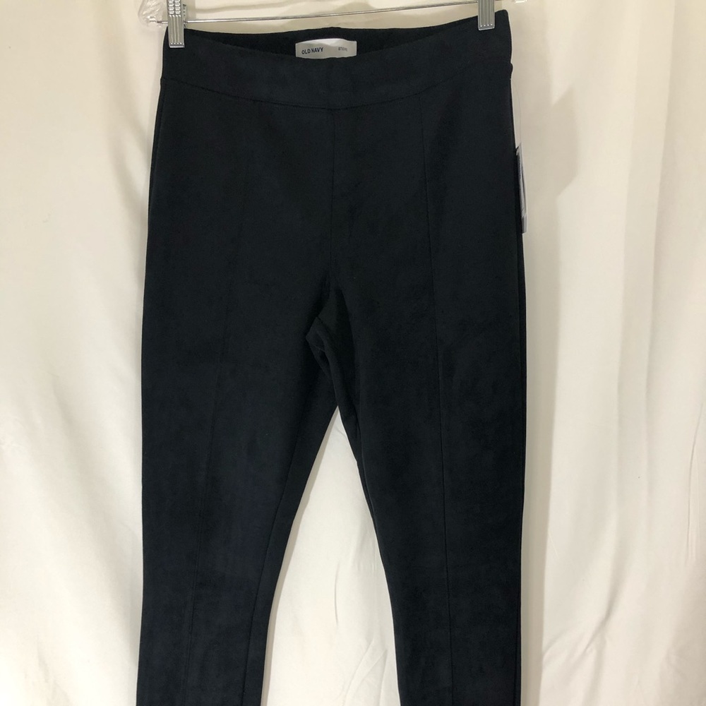 Long faux Suede pant